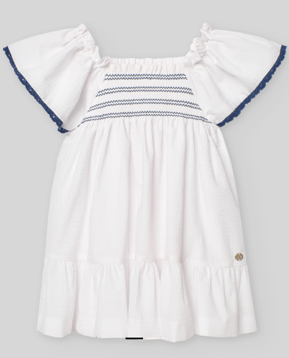 Image of Woven Infant Girl Dress